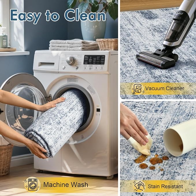 9x12 Ft Extra Large Washable Area Rugs - Image 7