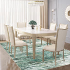 XLUEZ 5x7 Area Rugs for Living Room, Washable Modern Abstract Large Area Rug - Image 5