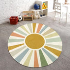 STARUIA Boho Washable Rug 5 Ft Round Area Rug - Image 3