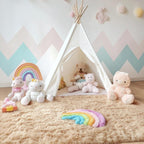 OLANLY 4x5 Machine Washable Accent Rug, Soft Fluffy Shaggy Area Rug - Image 8