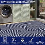 ROYHOME Modern Rug 2.5x10 Runners - Image 7