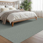 EARTHALL Washable Area Rugs 6x9 Ft Non Slip Living Room Rugs Cotton Rubber - Image 5