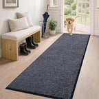 PURRUGS Dirt Trapping Door Mat 24" x 59", Non-Slip Machine Washable Entryway Rug by PURRUGS