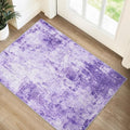 RELEANY Washable Area Rugs 2'x3' Non-Slip Modern Abstract Soft by RELEANY