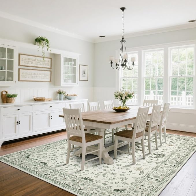 Srugn Washable Rugs 8x10 Area Rugs - Image 8
