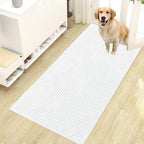 OLANLY Dog Door Mat for Muddy Paws 47x24, Ultra Absorbent Chenille Mud Doormat by OLANLY