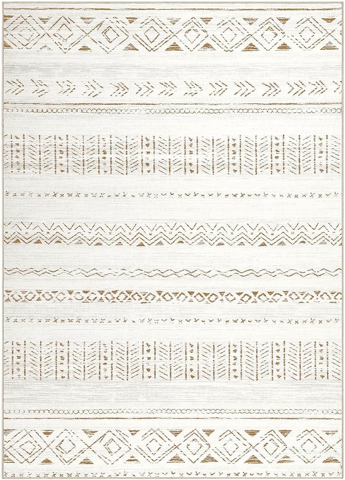 cotiled 10x12 Area Rugs Living Room Rug: Washable Boho Rugs - Image 10