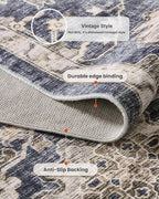 AMADA HOMEFURNISHING 2x6 Washable Runner Rug, Low-Profile Kitchen Rugs - Image 7