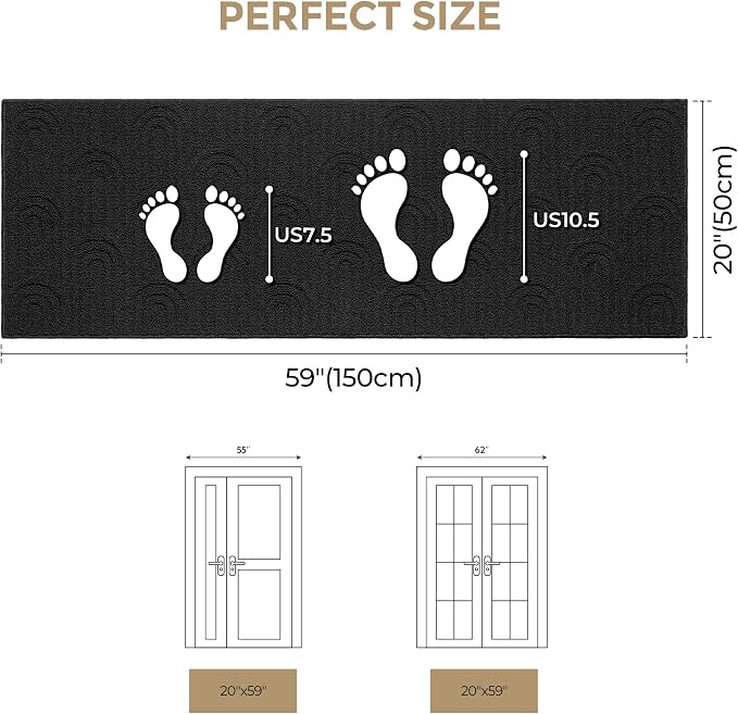 GRANNY SAYS Door Mat Indoor Entrance Non-Slip, Welcome Mats Front Door Mat - Image 2