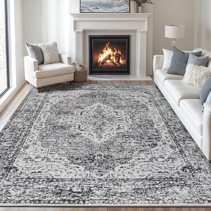 Lofus 8x10 Area Rugs for Living Room, Washable Area Rug, Rugs for Bedroom by Lofus