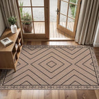 Tangsoo Easy Jute Rug 2x4 Rugs for Entryway, Machine Washable Outdoor Door Mat by Tangsoo