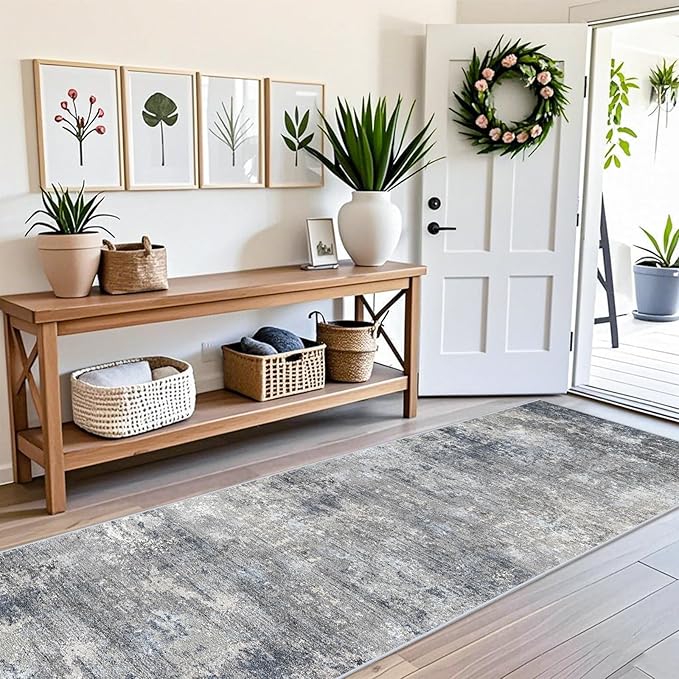 3x12 ft Non Skid Hallway Runner Rug - Image 4