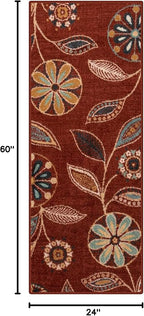 Maples Rugs Reggie Floral Runner Rug - Image 2