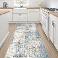 Runner Rug Non Slip Rugs: 2x6 Hallway Kitchen Washable Abstract Soft Modern by LOONGRUG