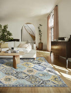 Lahome Moroccan Trellis Washable Area Rugs 5x7, 5x7 Area Rugs - Image 5