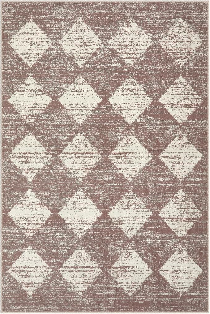 Lahome Zelie Machine Washable Rugs 6x9, Soft Beige Rugs - Image 9