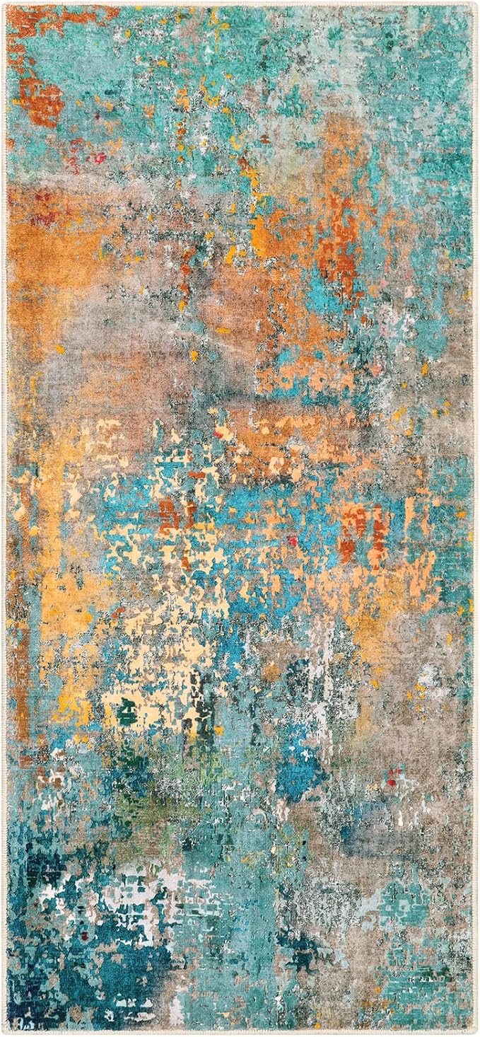 Lahome Kitchen Rugs, 2x4 Washable Rug - Image 8
