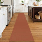 IOHOUZE Washable Runner Rug 2x12 Non Slip Rubber Backed Extra Long Hallway - Image 2