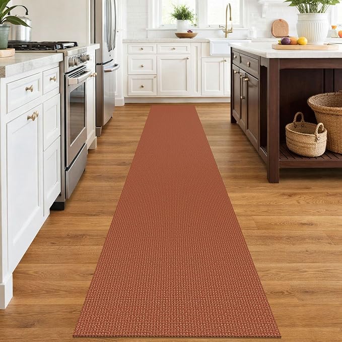 IOHOUZE Washable Runner Rug 2x12 Non Slip Rubber Backed Extra Long Hallway - Image 2
