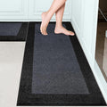 Machine Washable Kitchen Rugs Set of 2, Non Slip Kitchen Mats by Unknown
