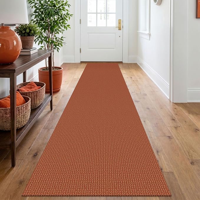 IOHOUZE Washable Runner Rug 2x10 Non Slip Rubber Backed Long Hallway Runner by iOhouze