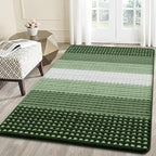 Kitinjoy Indoor Outdoor Door Mat, 59x36 Non-Slip Absorbent Dirt Trapper by Kitinjoy