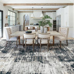 XLUEZ 10x14 Area Rugs for Living Room, Washable Modern Abstract Large Area Rug - Image 6