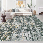 Area Rugs 8x10 Living Room: Washable Rug Modern Abstract Large Rugs Soft Non by MXSANYOORUG