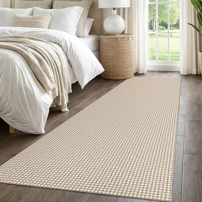 IOHOUZE Washable Runner Rug 2.6x8 Non Slip Rubber Backed Wide Hallway Runner - Image 8