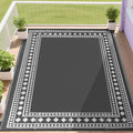 RURALITY Outdoor Rugs 5x8 Waterproof by RURALITY