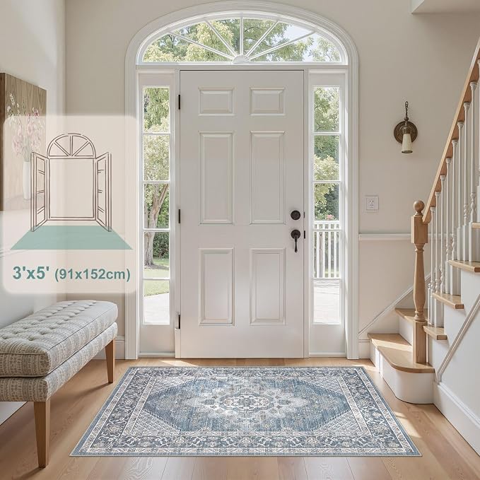 Tortania Area Rug Living Room Rugs - Image 4