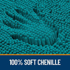 OLANLY Large Bathroom Rugs 47x32, Extra Soft Absorbent Chenille Bath Rugs - Image 3