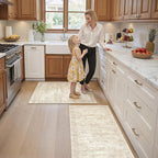 Washable Kitchen Rugs Sets of 2 Piece, Hallway Runner Rug Non-Slip - Image 5
