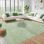LIANLAM Washable Rug 9x12 Area Rugs by LIANLAM