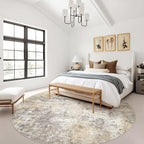 UERMEI 10ft Round Area Rug Living Room Rugs - Image 3