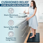 ComfiLife Anti Fatigue Floor Mat – 3/4 Inch Thick Kitchen Mats - Image 6