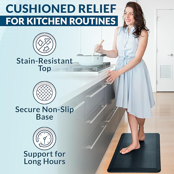 ComfiLife Anti Fatigue Floor Mat – 3/4 Inch Thick Kitchen Mats - Image 6