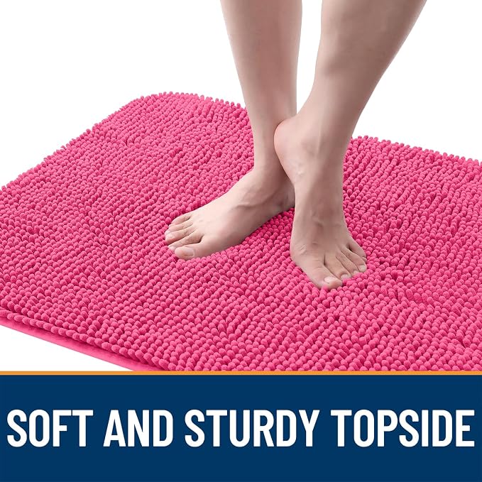OLANLY Dog Door Mat for Muddy Paws 47x20, Absorbs Moisture and Dirt, Absorbent - Image 4