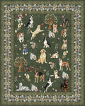 Washable Area Rug 8x10, Large Soft Dog Rugs by WelcometoBabovid