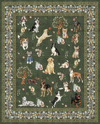 Washable Area Rug 8x10, Large Soft Dog Rugs by WelcometoBabovid