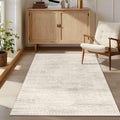 Latte&Fog Washable 3x5 Entryway Rug, Ivory Area Rugs by LatteFog