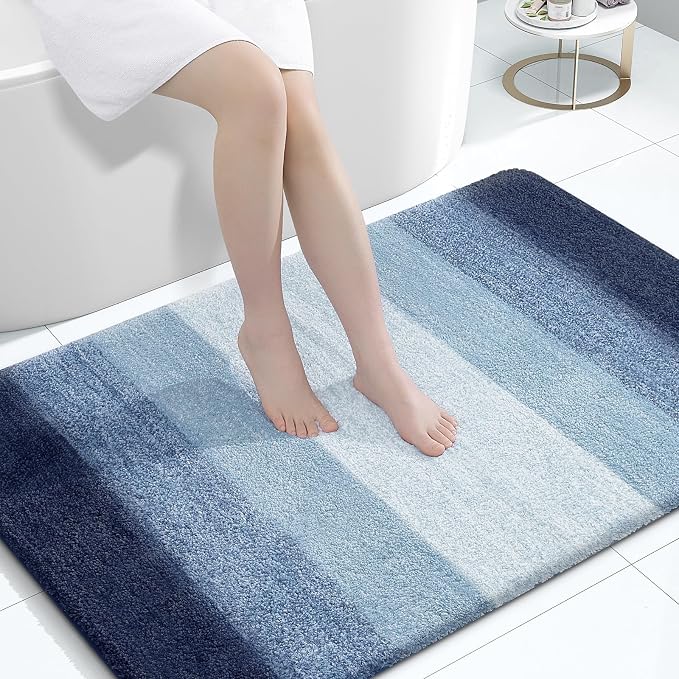 OLANLY Large Bathroom Rugs Mat 44x32, Extra Soft Absorbent Microfiber Bath Rugs by OLANLY
