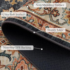 Ruaruarug Washable Area Rug 2x3 - Image 2
