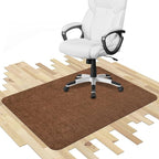 Placoot Desk Chair Mat for Hardwood Floor Corduroy Surface 1/6" Thick 55"x35" by PlacootChairMat