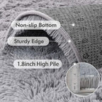 5x7 Ft Shag Area Rug for Bedroom, Ultra Soft Fluffy Furry Rugs for Living Room - Image 6