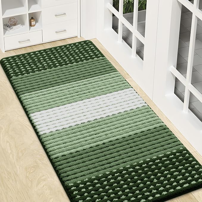 Kitinjoy Indoor Outdoor Door Mat, 47x20 Non-Slip Absorbent Dirt Trapper by Kitinjoy