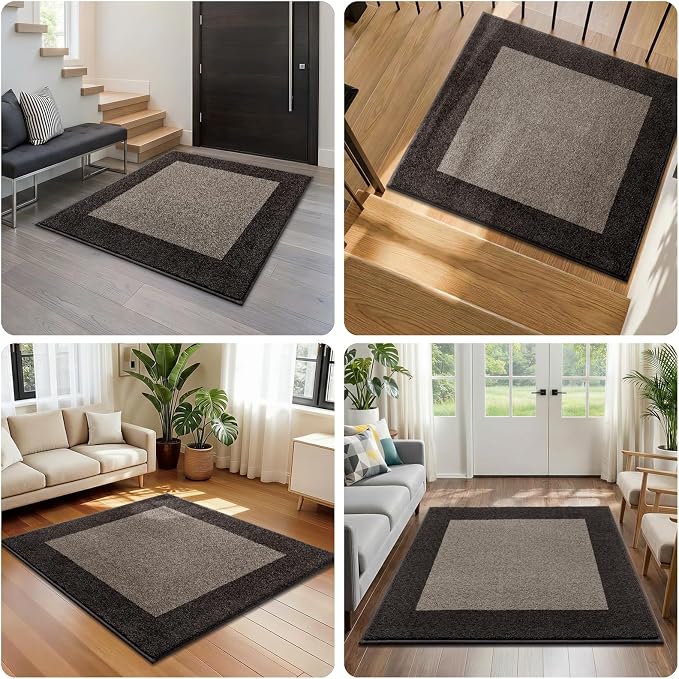 Washable Area Rug 36" x 36", Non Slip Kitchen Rug - Image 4
