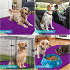 OLANLY Dog Door Mat for Muddy Paws 35x24, Absorbs Moisture and Dirt, Absorbent - Image 7