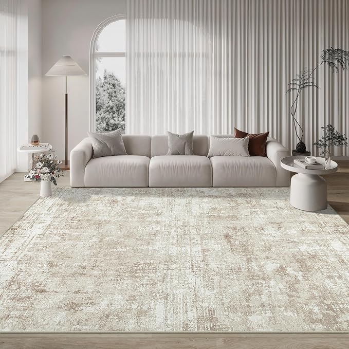 10x14 Area Rugs Large Living Room Rug Washable: Modern Abstract Rug Indoor - Image 9