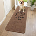 Smiry Dog Door Mat for Muddy Paws, Absorbent Dirt Trapper Non Slip Quick Dry by Smiry